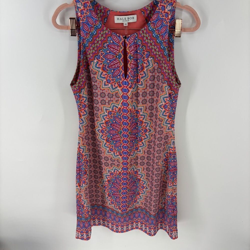 Hale Bob Multicolor Mini Dress